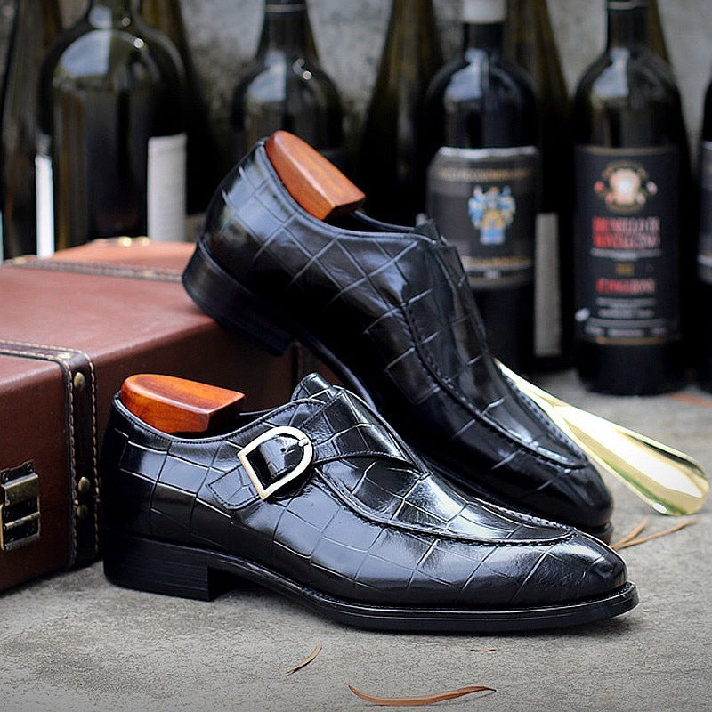 MILHEIR Business Leather Shoes