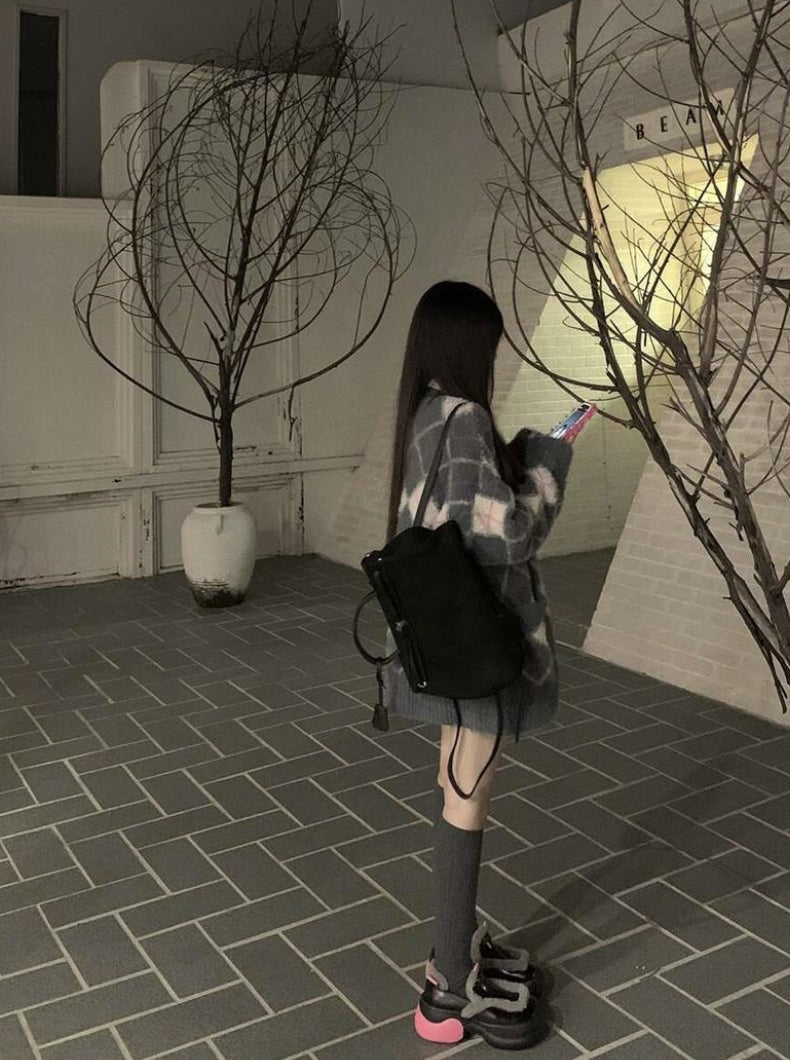 MILHEIR Loose Knitted Cardigan