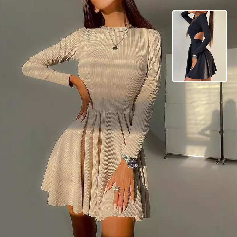 MILHEIR Long-sleeved Dress