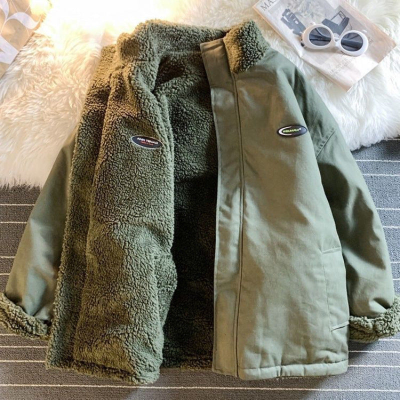 MILHEIR Wool Double-sided Cotton-padded Coat