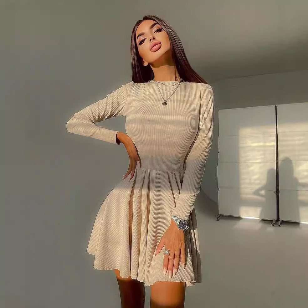 MILHEIR Long-sleeved Dress