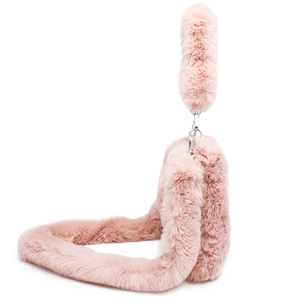 MILHEIR Fluffy Shoulder Bag
