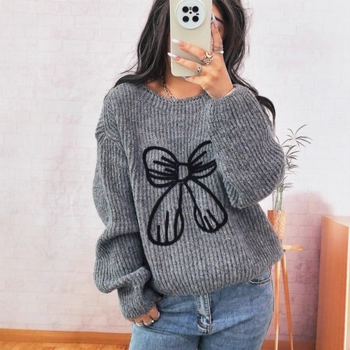 MILHEIR Bow Sweater