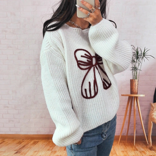 MILHEIR Bow Sweater