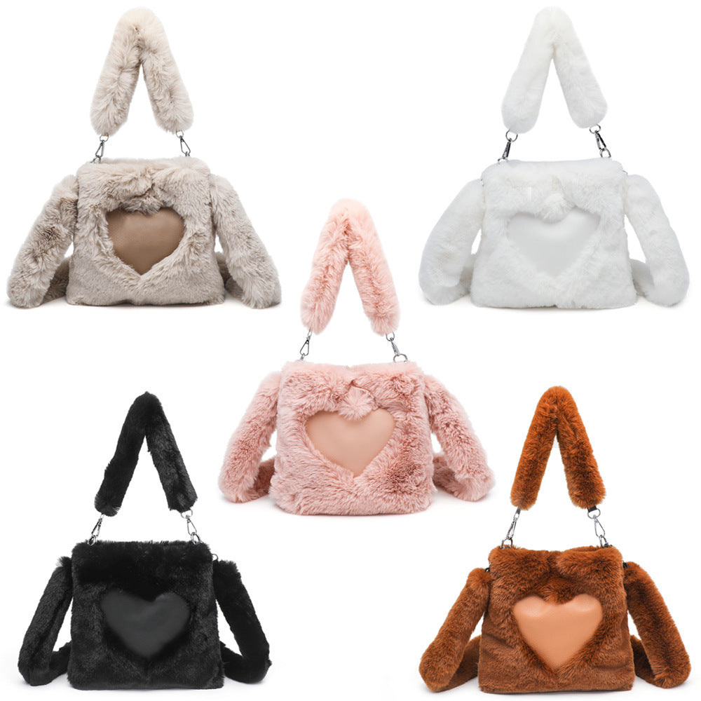 MILHEIR Fluffy Shoulder Bag