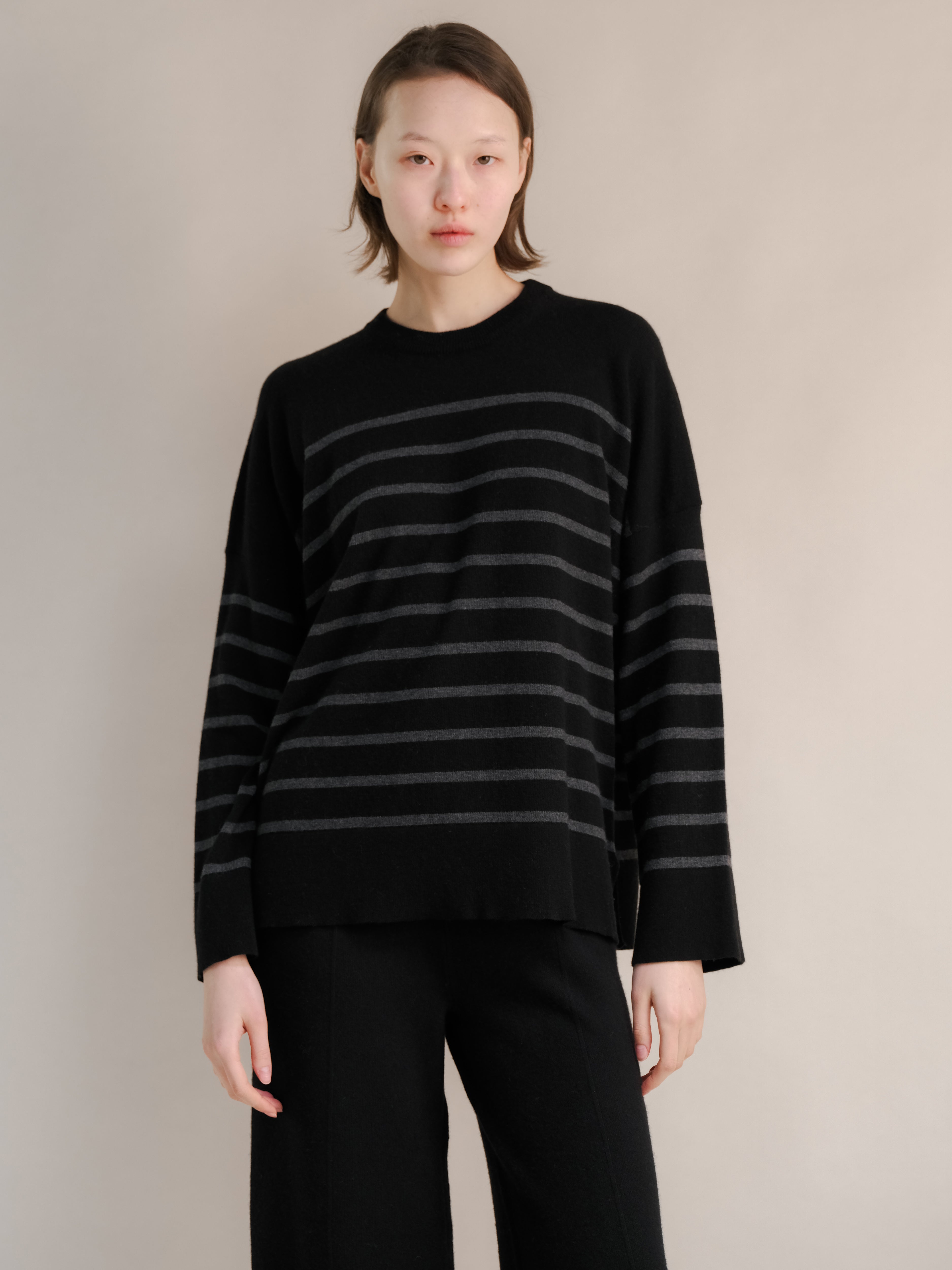 MILHEIR Cashmere Striped Sweater