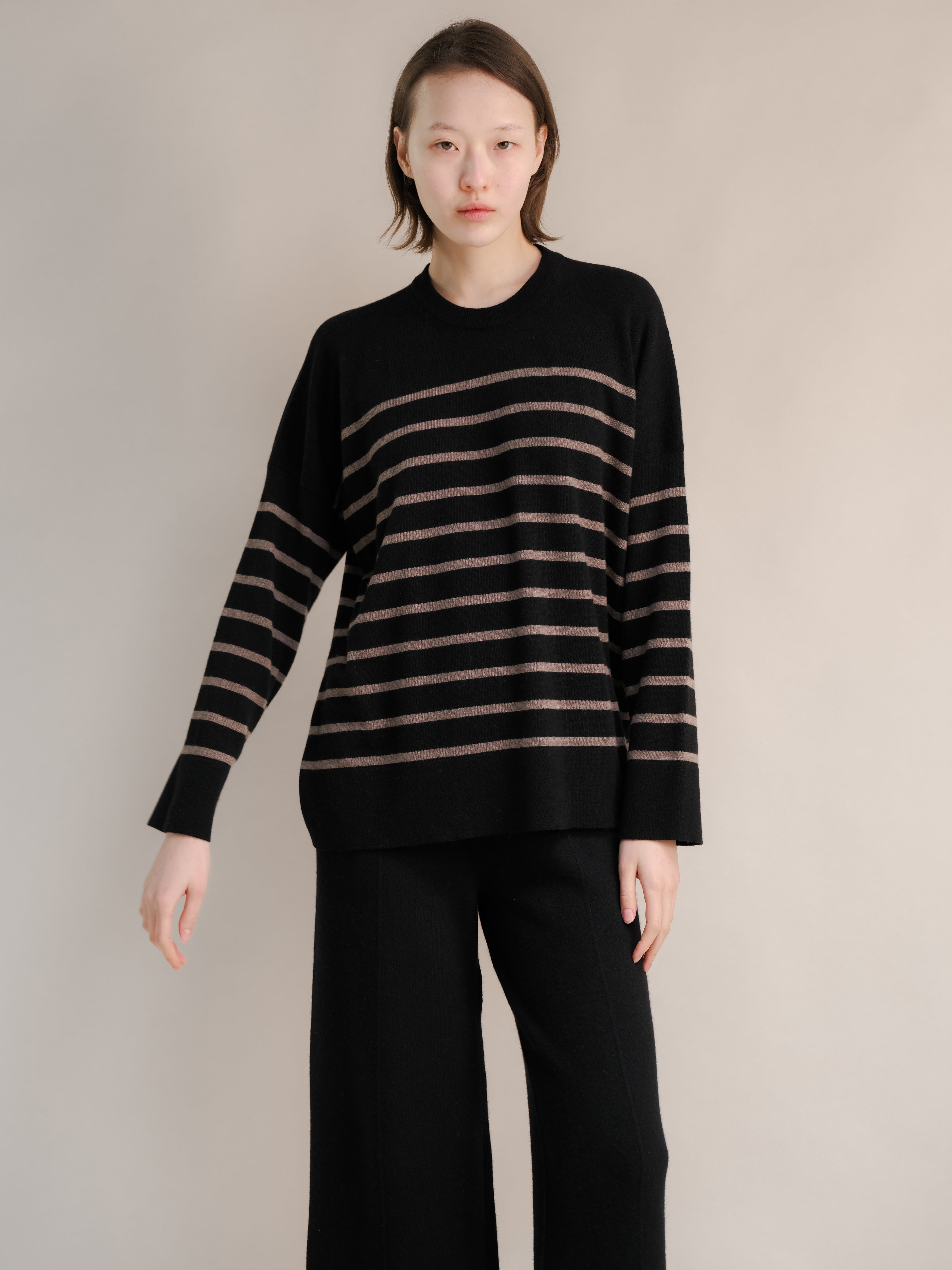 MILHEIR Cashmere Striped Sweater