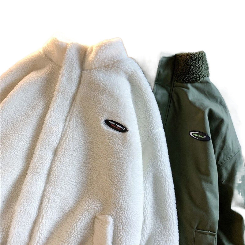 MILHEIR Wool Double-sided Cotton-padded Coat