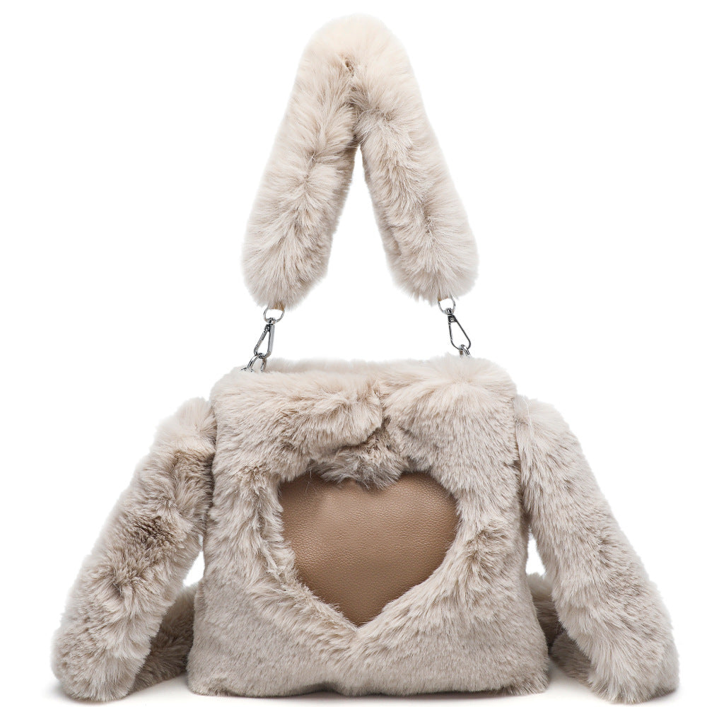 MILHEIR Fluffy Shoulder Bag