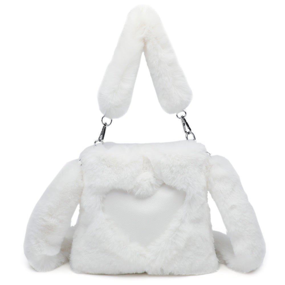MILHEIR Fluffy Shoulder Bag